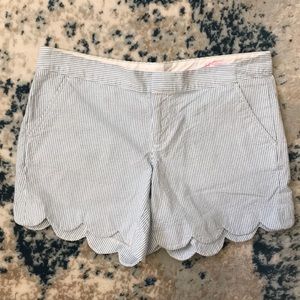 Lilly Pulitzer seersucker buttercup shorts